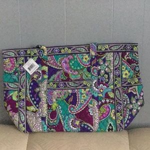 Vera Bradley get carried away tote bag